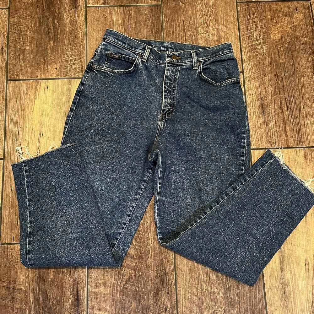 Vintage 90s Riders High Rise Tapered Relaxed Denim Jeans 12 M Women's Western